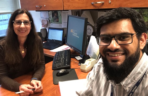 Dr. Lisa Chiarello and Dr. Mohammed Alghamdi